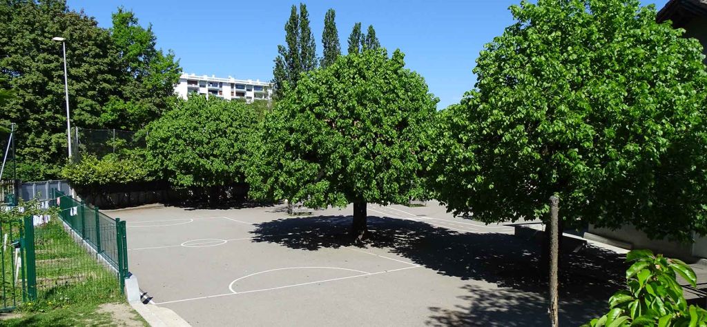 cours de l'école de l'annonciation à cran-gevrier